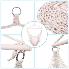 Hanging Rope Air/Sky Chair Swing - VirtuousWares:Global