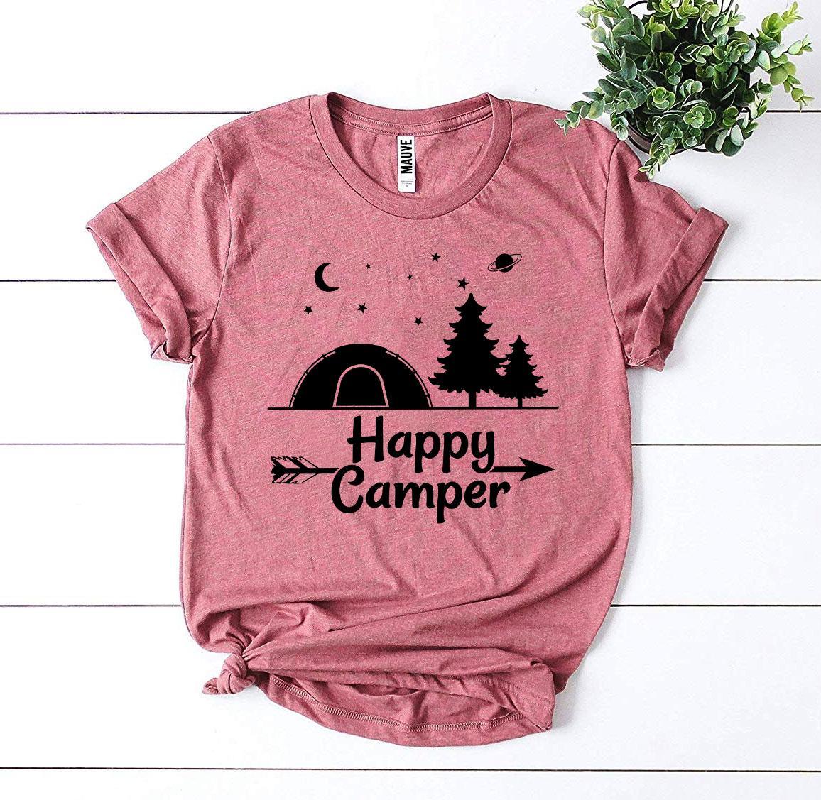 Happy Camper T-shirt - VirtuousWares:Global