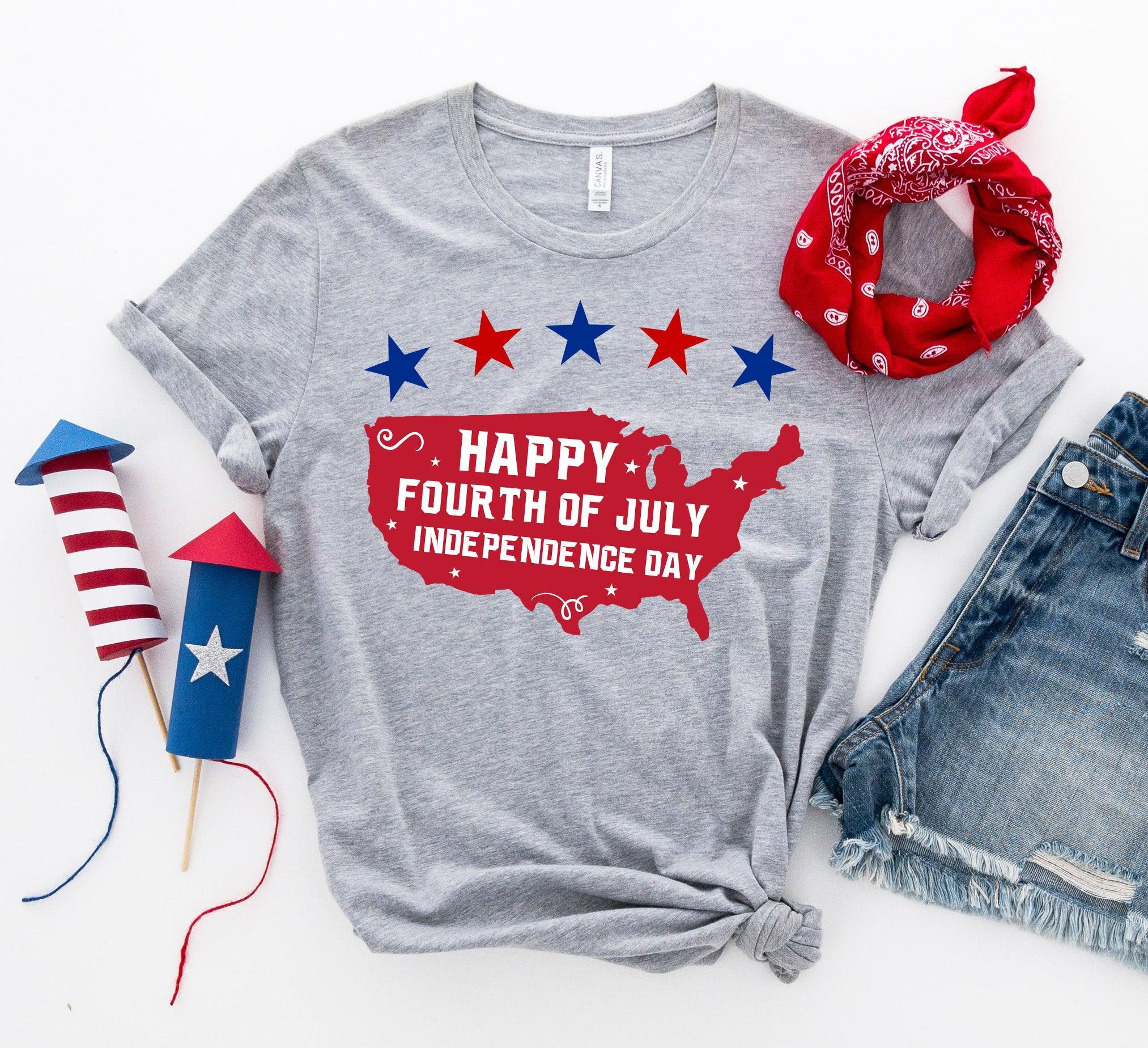 Happy Forth of July T-shirt - VirtuousWares:Global