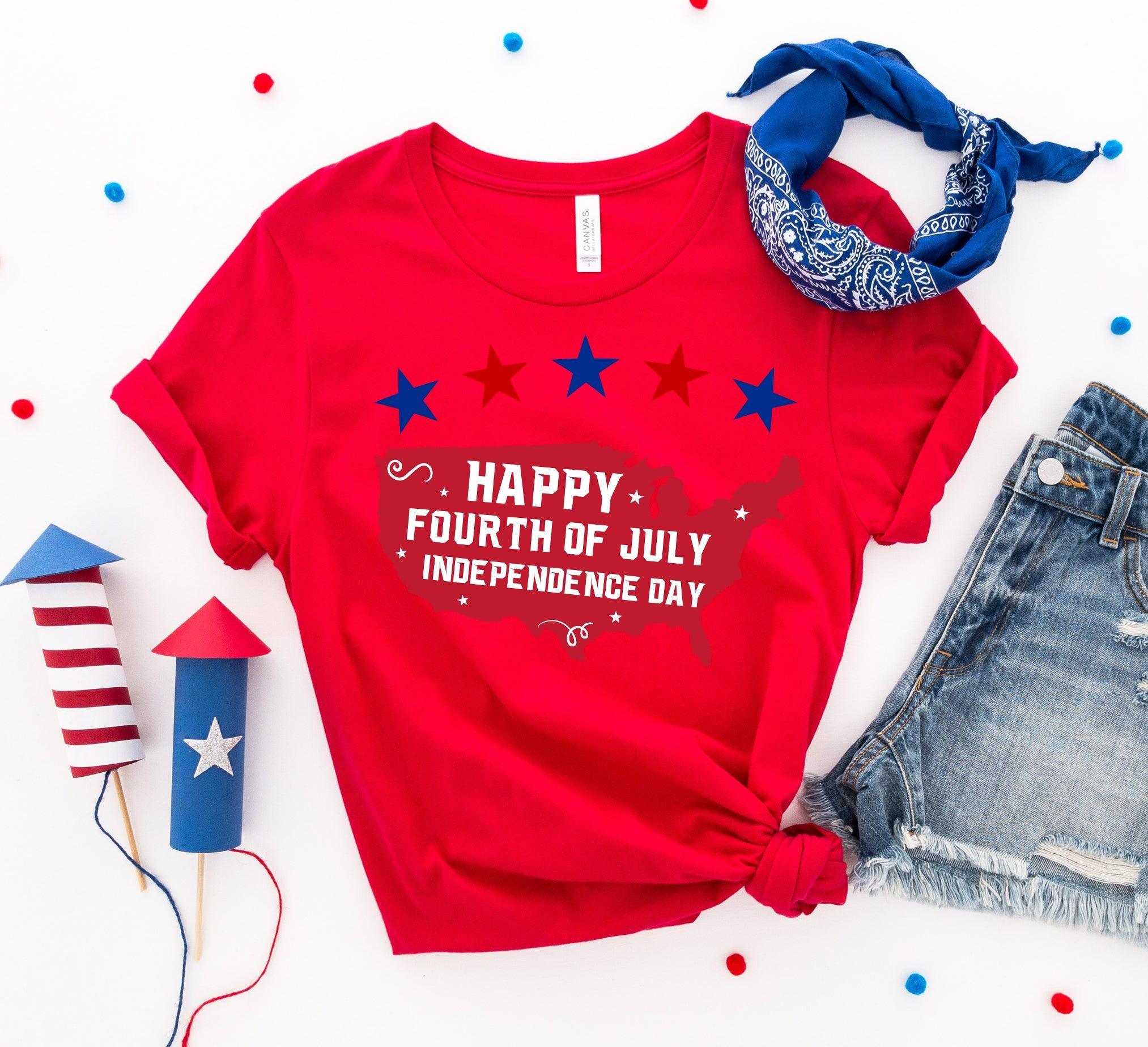 Happy Forth of July T-shirt - VirtuousWares:Global