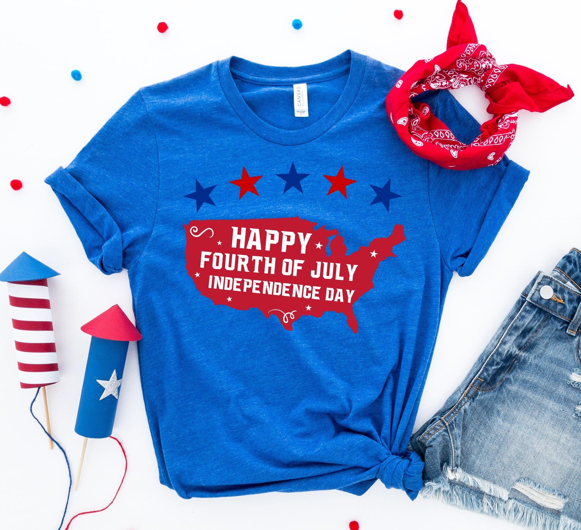 Happy Forth of July T-shirt - VirtuousWares:Global