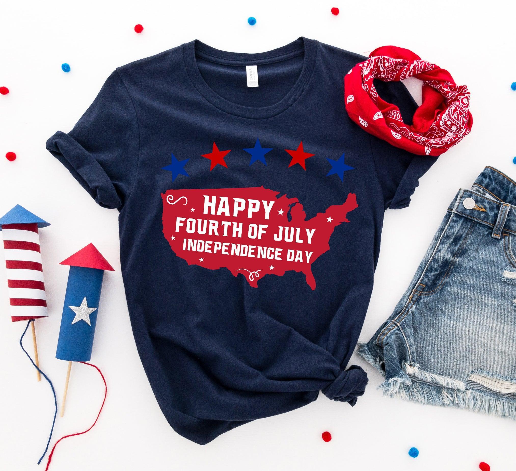 Happy Forth of July T-shirt - VirtuousWares:Global