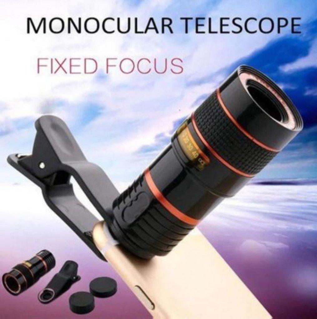HD Optical Zoom Smartphone Lens with Universal Mobile Phone Clip - VirtuousWares:Global