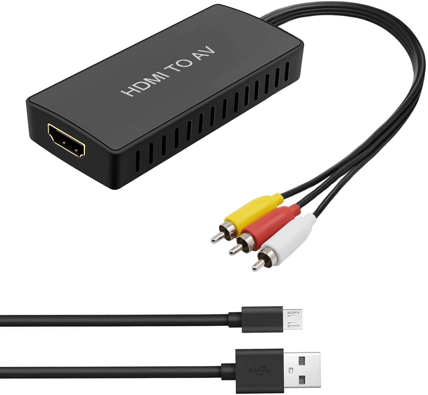 HDMI to AV Converter HDMI to Video Audio Adapter - VirtuousWares:Global