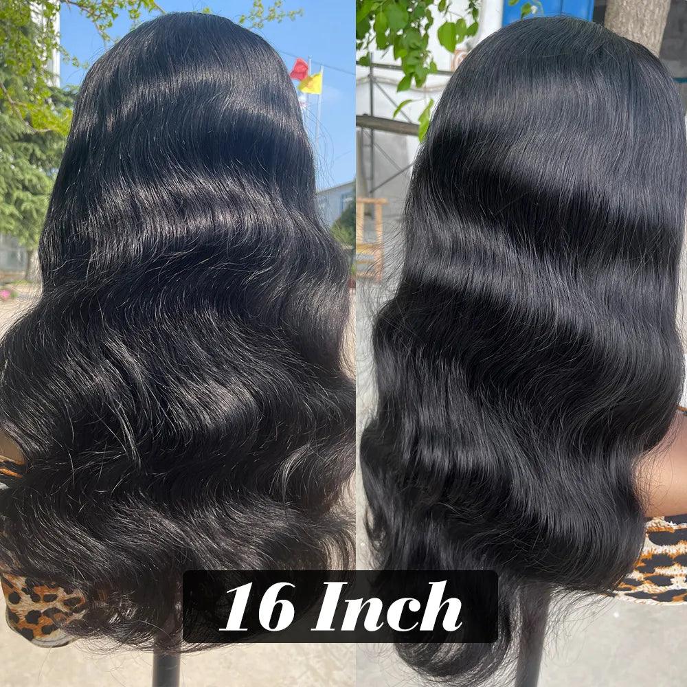 Headband Wig Human Hair Body Wave Wig 180% Density Remy Human Hair - VirtuousWares:Global