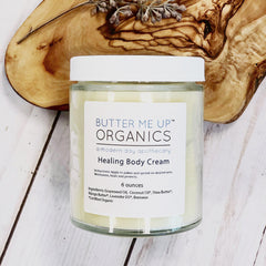 Healing Body Cream / organic body lotion / winter skin / dry skin / - VirtuousWares:Global