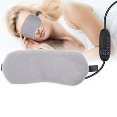 Heated Eye Mask Cold & Warm Eye Compress Aroma Therapy Dry Eyes Dark - VirtuousWares:Global