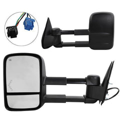 Heated LED Arrow Tow Mirror For 2003-2006 Chevrolet Silverado GMC - VirtuousWares:Global