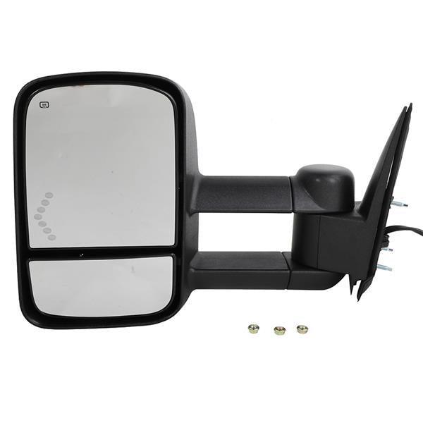 Heated LED Arrow Tow Mirror For 2003-2006 Chevrolet Silverado GMC - VirtuousWares:Global