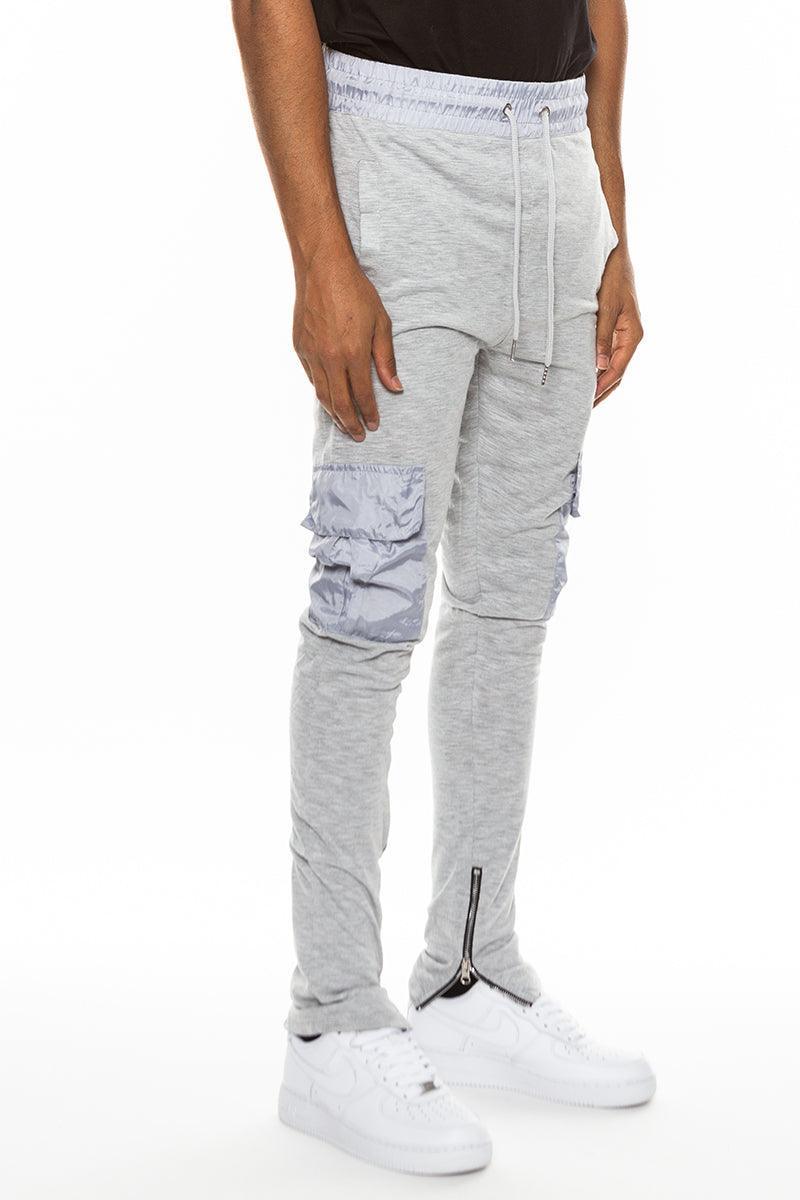 Heathered Cotton Blend Joggers - VirtuousWares:Global