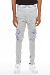 Heathered Cotton Blend Joggers - VirtuousWares:Global