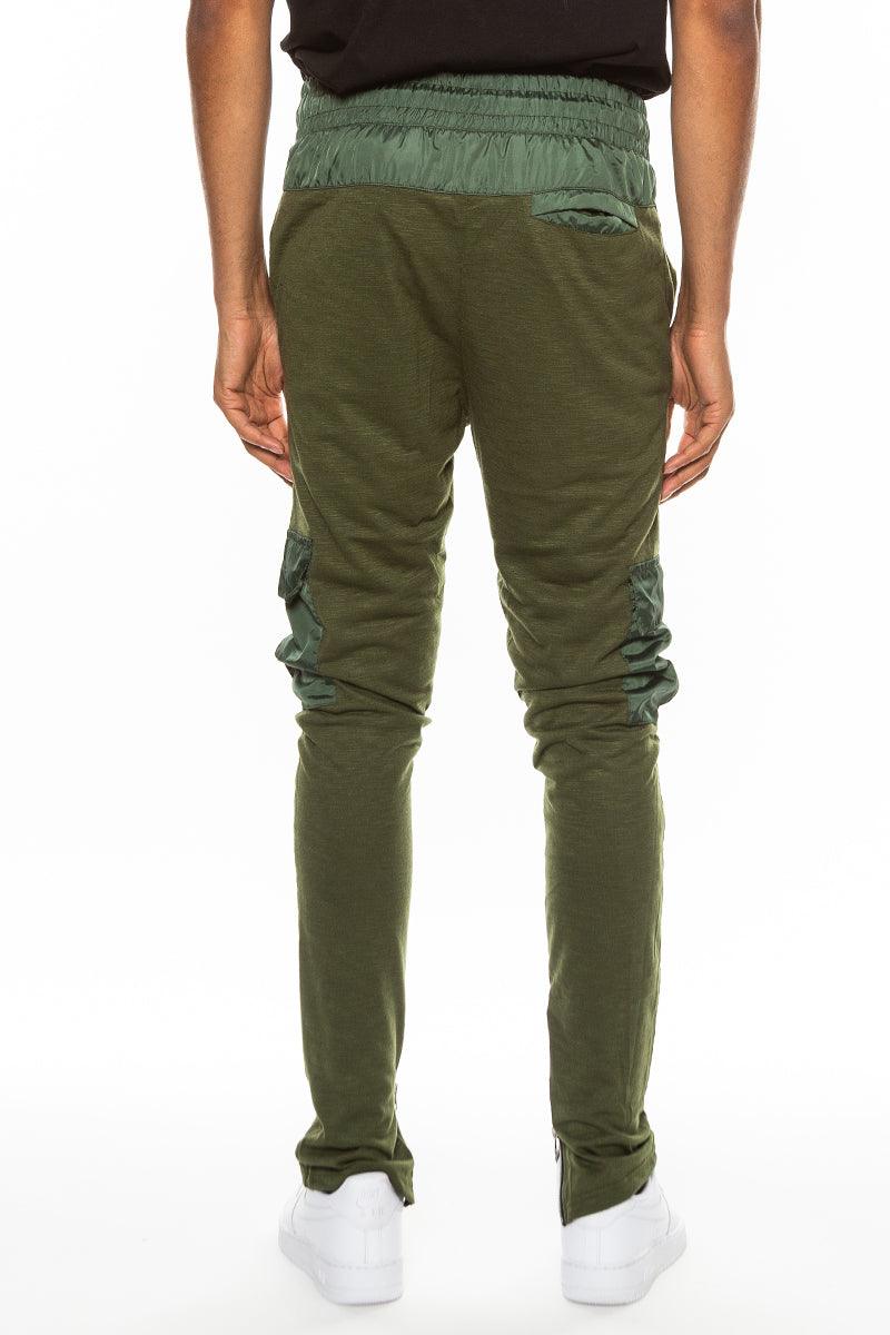 Heathered Cotton Blend Joggers - VirtuousWares:Global