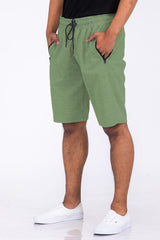 HEATHERED COTTON SHORTS - VirtuousWares:Global