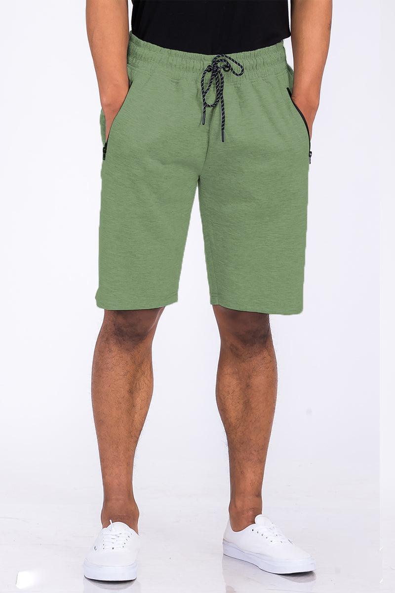 HEATHERED COTTON SHORTS - VirtuousWares:Global
