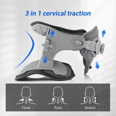Heating Neck Care Pain Relief Posture Corrector Support - VirtuousWares:Global