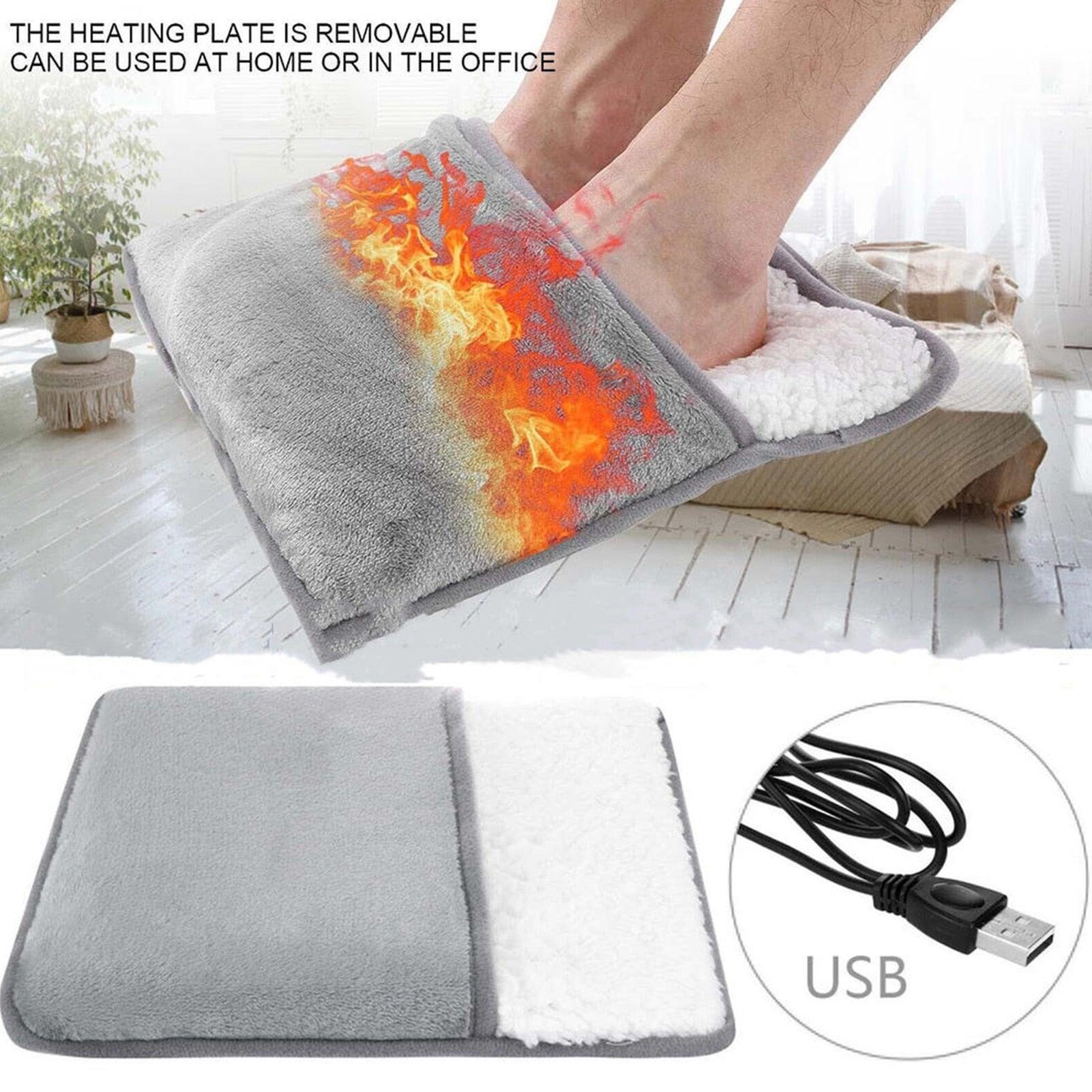 Heating Pad Usb Electric Heater For Feet Warm Slippers Winter Hand - VirtuousWares:Global