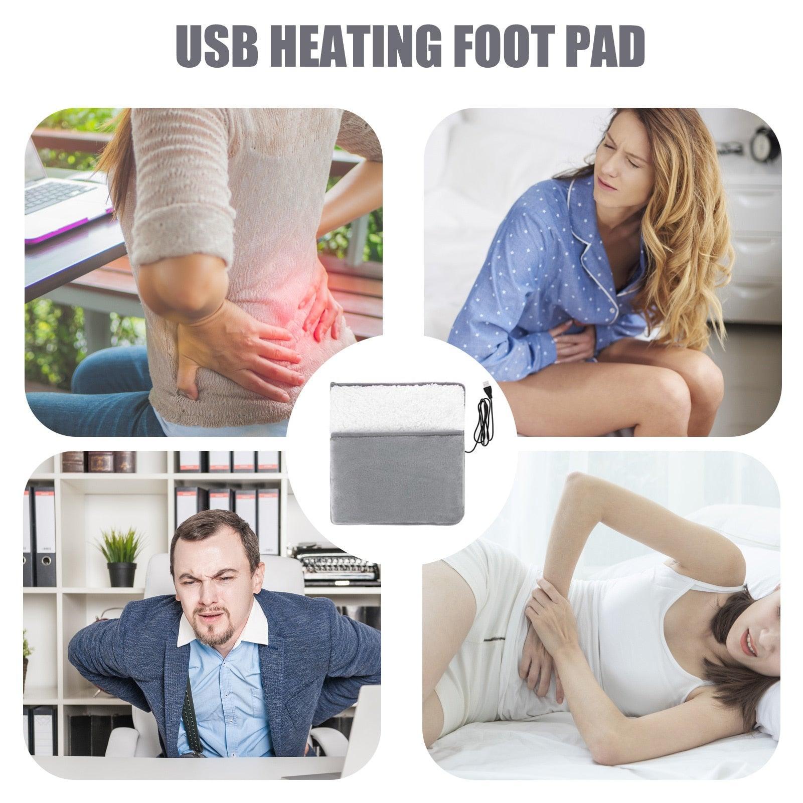 Heating Pad Usb Electric Heater For Feet Warm Slippers Winter Hand - VirtuousWares:Global
