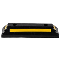 Heavy Duty Rubber Parking Curb Car Wheel Chock - VirtuousWares:Global