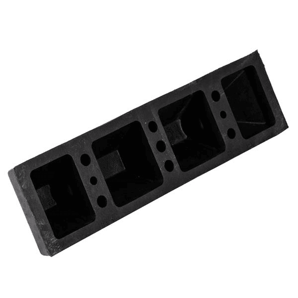 Heavy Duty Rubber Parking Curb Car Wheel Chock - VirtuousWares:Global