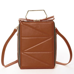 Heidi Brown Leather Backpack Purse - VirtuousWares:Global