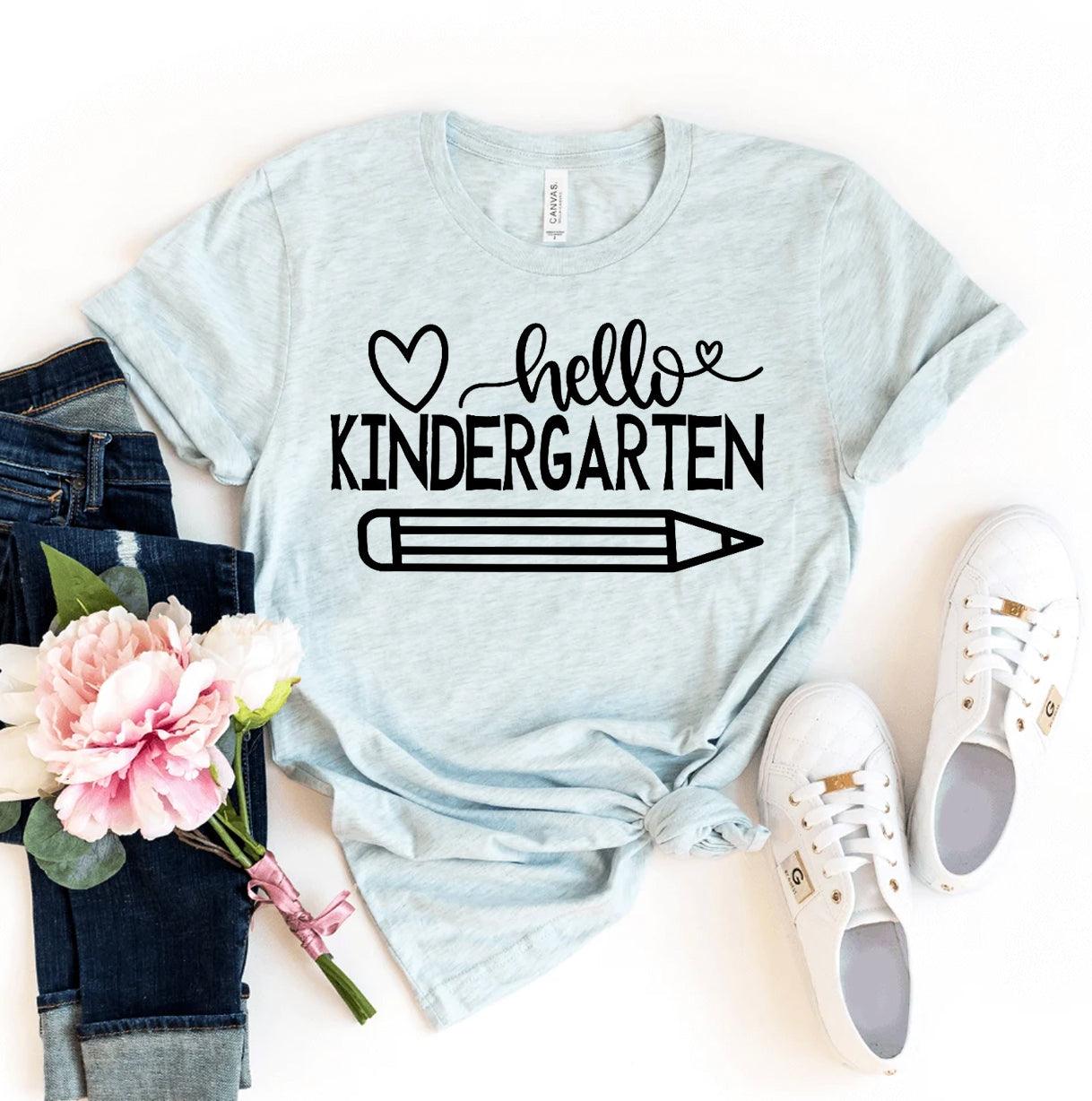 Hello Kindergarten T-shirt - VirtuousWares:Global