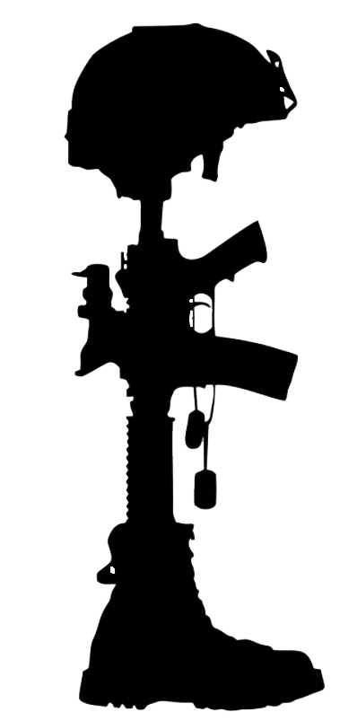 Helmet Boot Gun - Metal Wall Art - VirtuousWares:Global