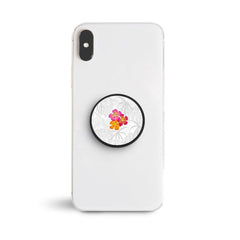 Hibiscus Black and White Background Nuckees - VirtuousWares:Global