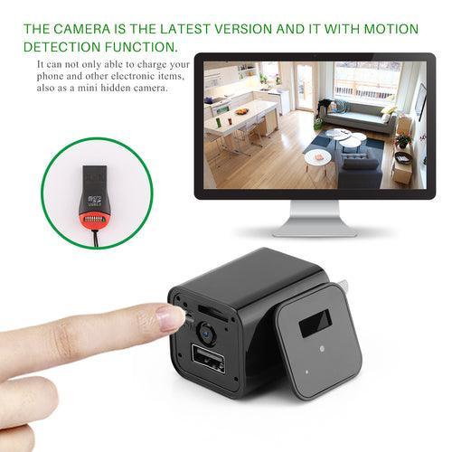 Hidden Camera HD 1080P USB Charger Home Security - VirtuousWares:Global