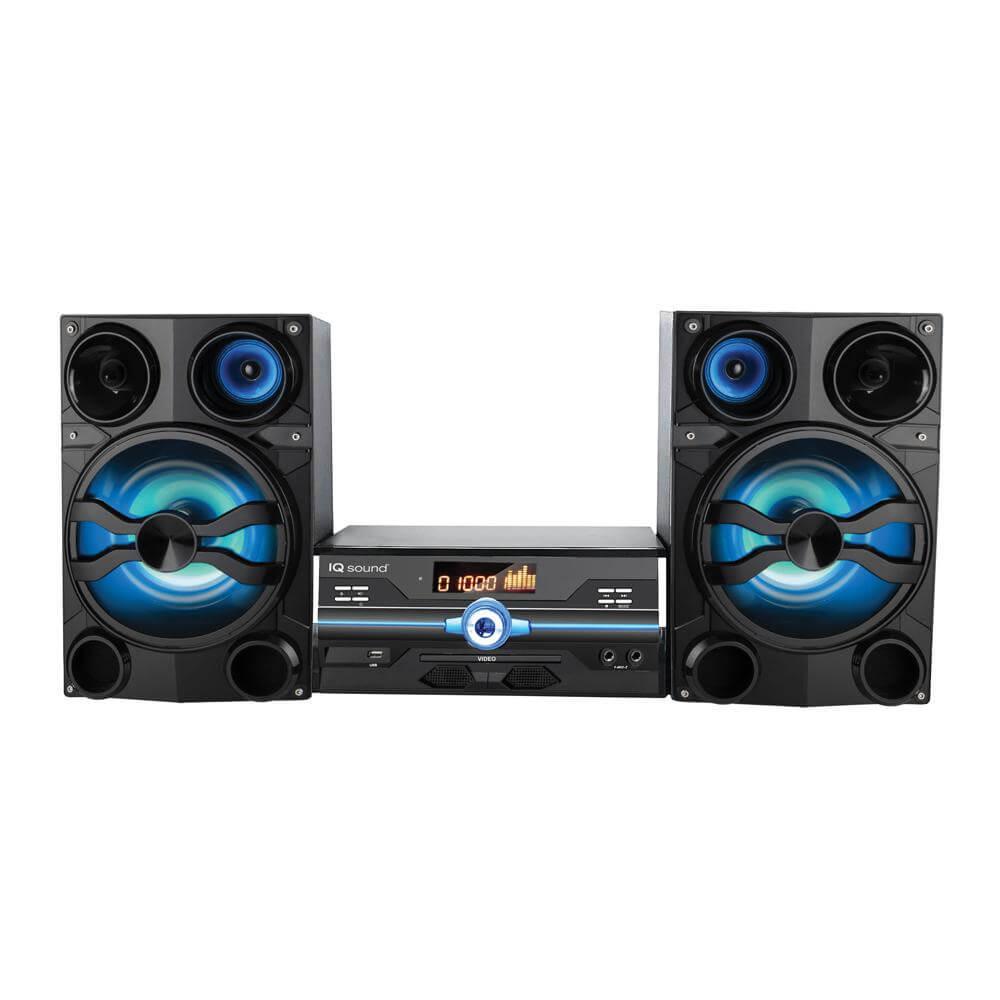 HiFi Multimedia Audio System with Bluetooth and AUX/USB/Mic Inputs - VirtuousWares:Global