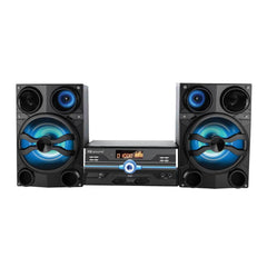 HiFi Multimedia Audio System with Bluetooth and AUX/USB/Mic Inputs - VirtuousWares:Global