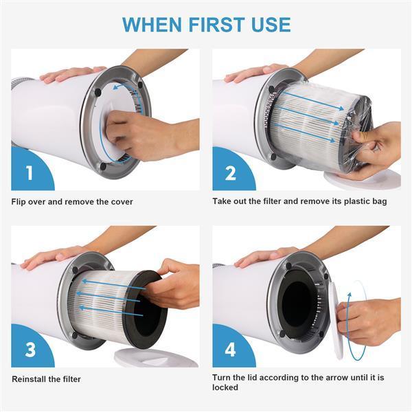 High CADR Air Purifier Ozone-Free - VirtuousWares:Global