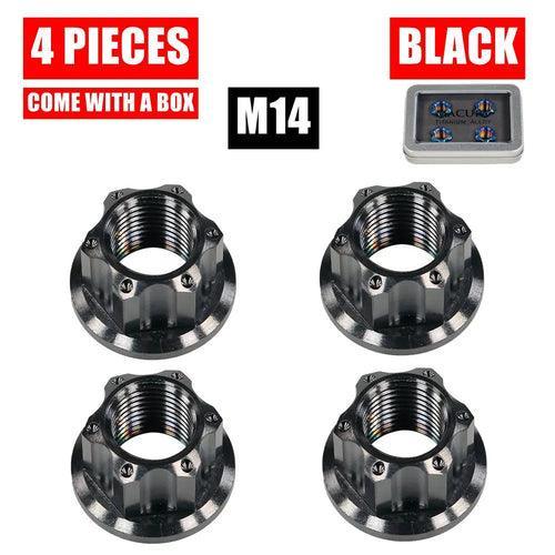 High-End M14 Titanium Alloy Flange Fancy Nut for ZERO 10X 11X VSETT - VirtuousWares:Global