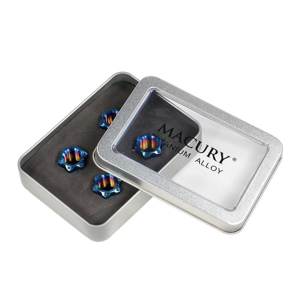 High-End M14 Titanium Alloy Flange Fancy Nut for ZERO 10X 11X VSETT - VirtuousWares:Global