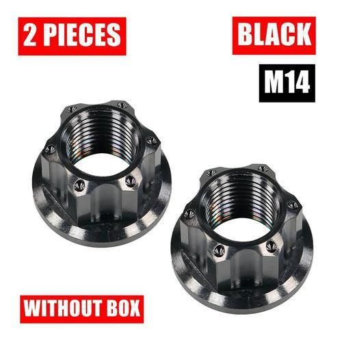 High-End M14 Titanium Alloy Flange Fancy Nut for ZERO 10X 11X VSETT - VirtuousWares:Global