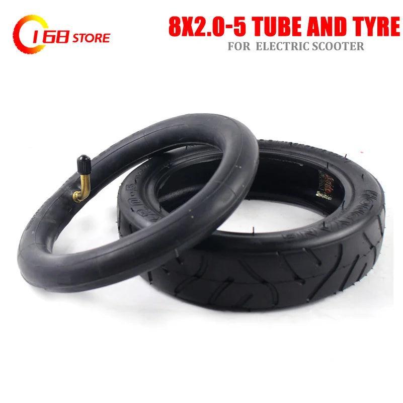 High Quality 8X2.0-5 Inner Tube Tyre for Electric Scooter Baby Trolley 8 Inch Pneumatic Tire 8x2.00-5 Tires - VirtuousWares:Global