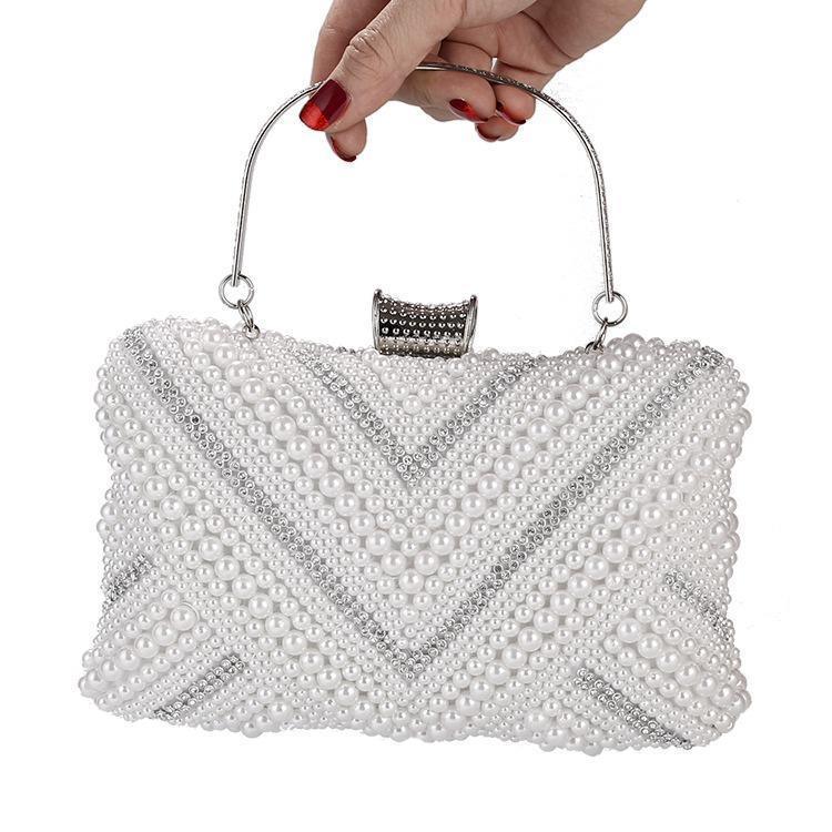 High Quality Ladies' Pearl Evening Handbag - VirtuousWares:Global