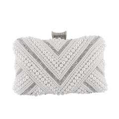 High Quality Ladies' Pearl Evening Handbag - VirtuousWares:Global