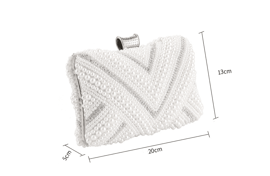 High Quality Ladies' Pearl Evening Handbag - VirtuousWares:Global