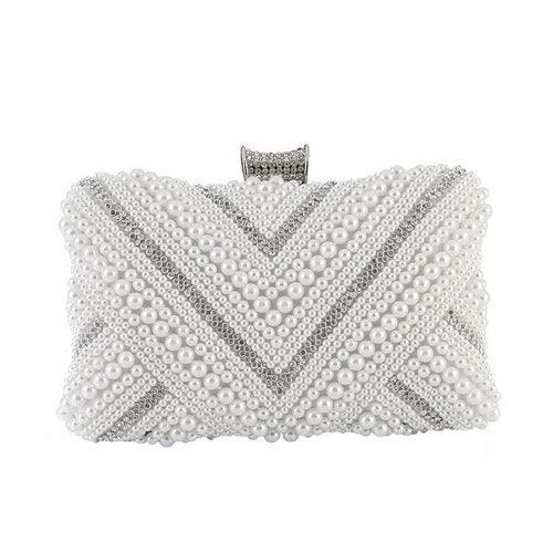 High Quality Ladies' Pearl Evening Handbag - VirtuousWares:Global
