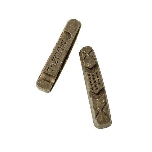 High Quality Practical V-Brake Blocks Rubber + Special Abrasive For - VirtuousWares:Global
