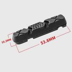 High Quality Practical V-Brake Blocks Rubber + Special Abrasive For - VirtuousWares:Global