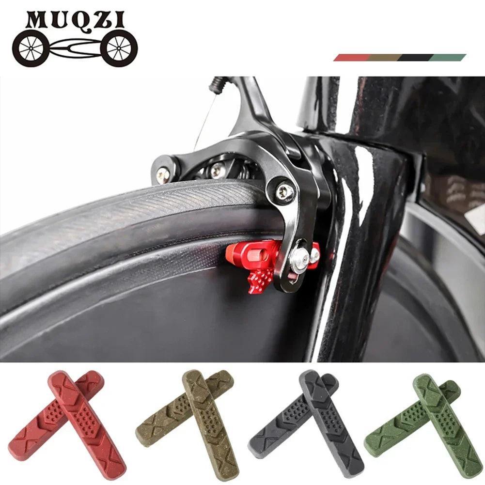 High Quality Practical V-Brake Blocks Rubber + Special Abrasive For - VirtuousWares:Global