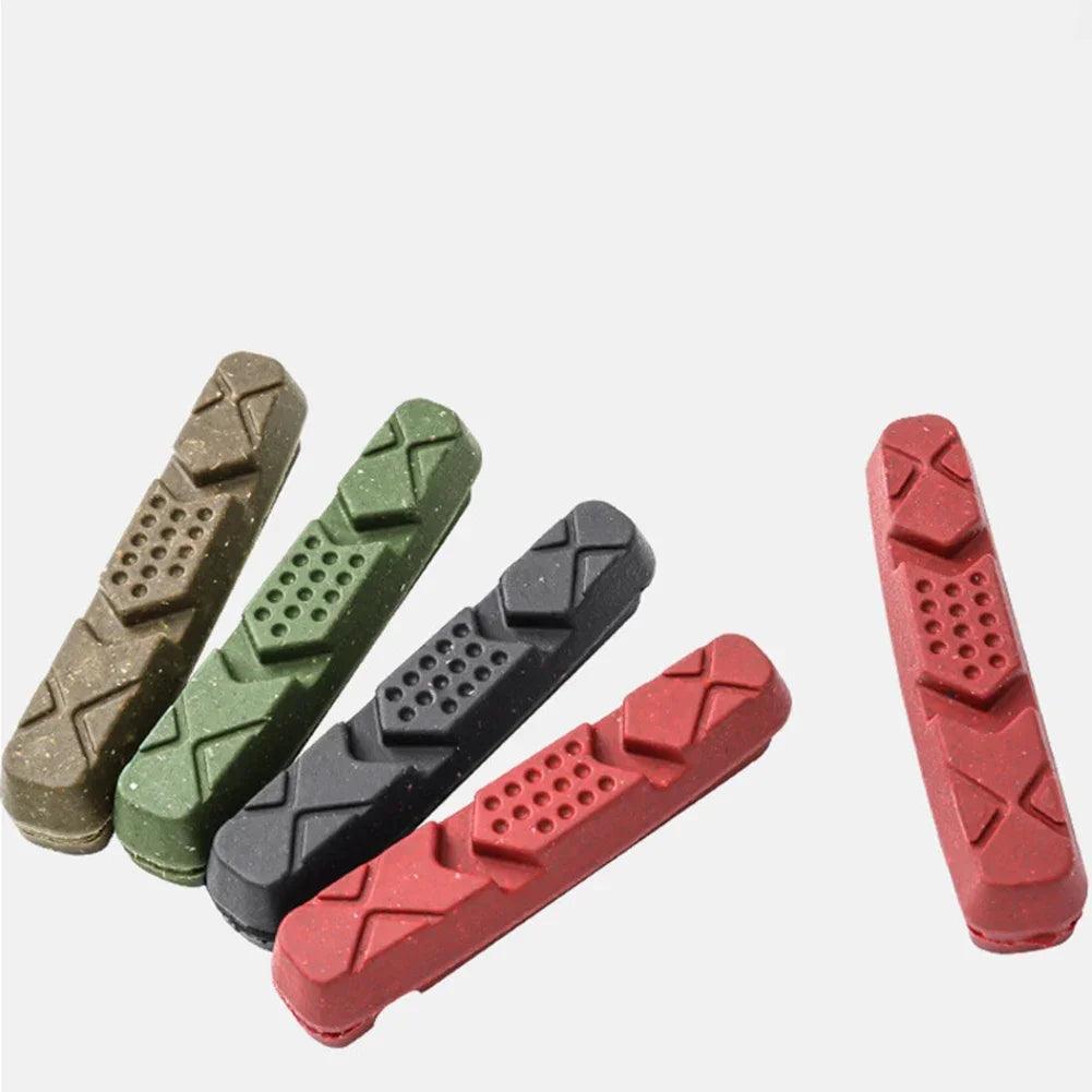 High Quality Practical V-Brake Blocks Rubber + Special Abrasive For - VirtuousWares:Global