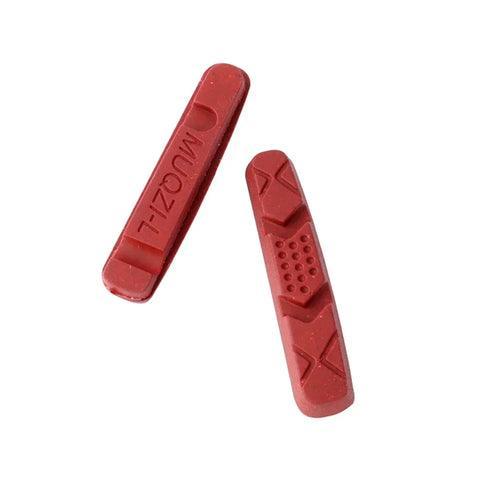 High Quality Practical V-Brake Blocks Rubber + Special Abrasive For - VirtuousWares:Global