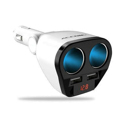 High Quality White Car Charger Cigarette Lighter - VirtuousWares:Global