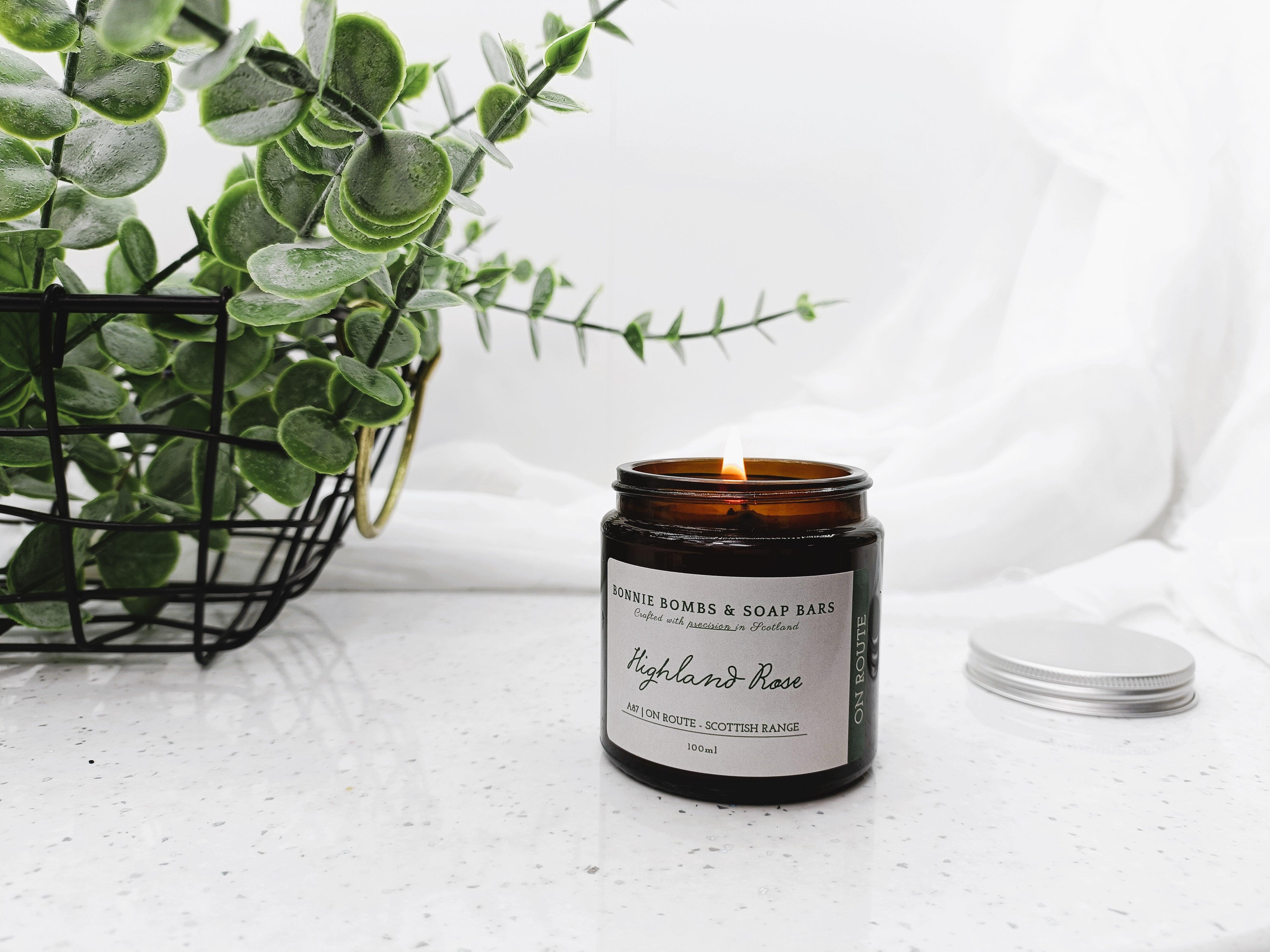 Highland Rose Soy Candle - VirtuousWares:Global