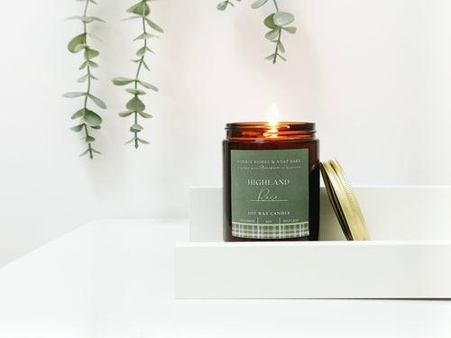 Highland Rose Soy Candle - VirtuousWares:Global