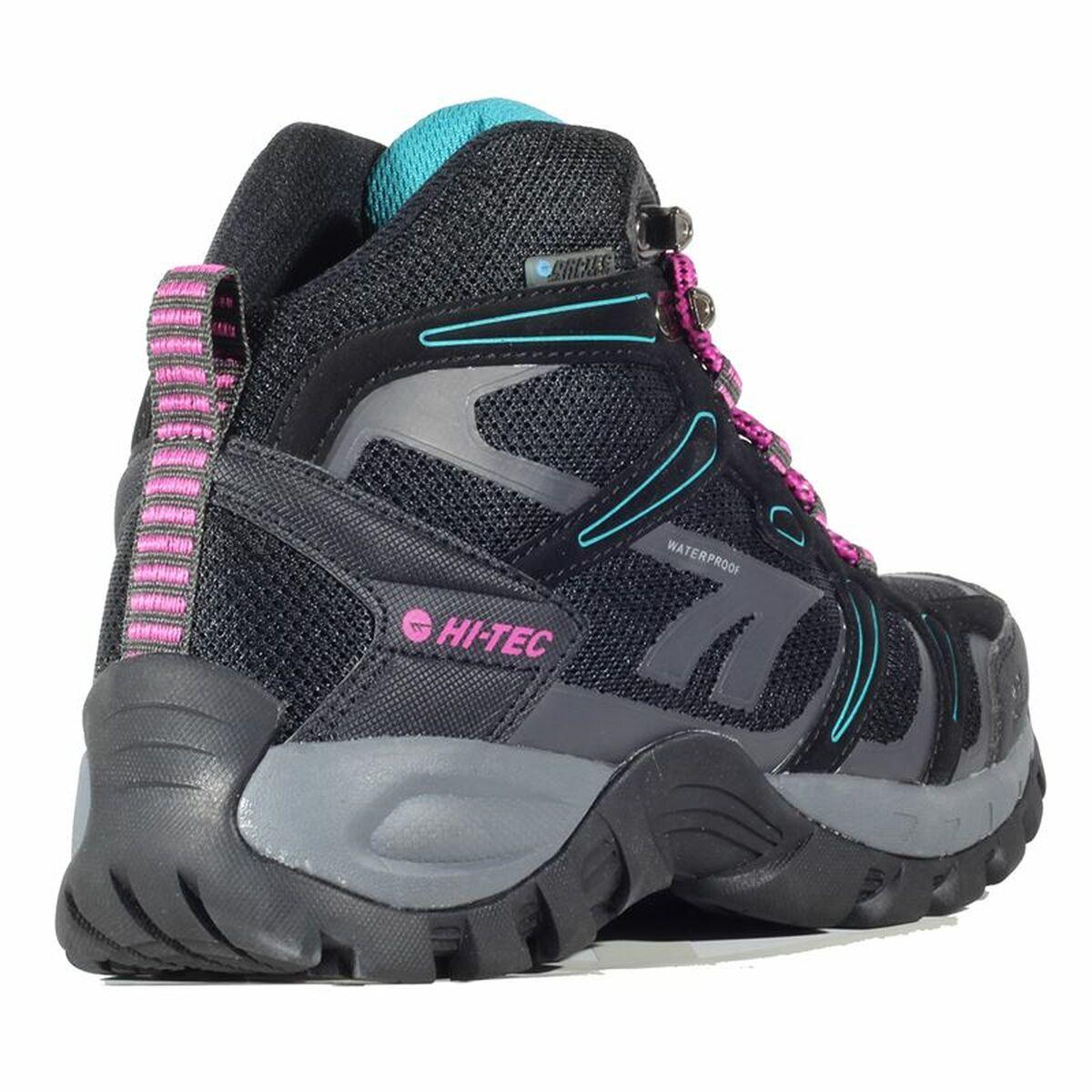 Hiking Boots Hi-Tec Muflon Mid WP Grey Pink - VirtuousWares:Global