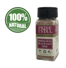 Himalayan Black Rock Salt (Kala Namak) - Fine Grind - VirtuousWares:Global