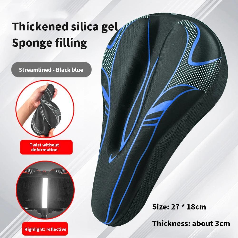 Hollow Bicycle Saddle Mountain Road Bike Cycling Seat Soft Cushion Pad Shock Absorbing Comfortable Bike Seat Bike Accessories - VirtuousWares:Global